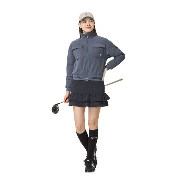 Ao khoac nu Octa Utility Full Zip Jacket TaylorMade TO093 Mau Xanh Da Phien 2