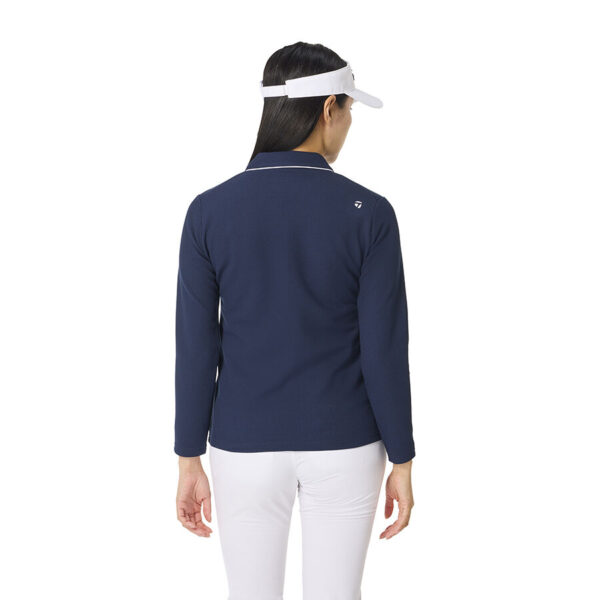 Ao polo dai tay nu Script Logo Skipper LS TaylorMade TO080 Mau Cham 3