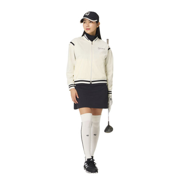 Chân váy nữ Side Pleats Skort TaylorMade TO088 21 Chan vay golf nu Side Pleats Skort TaylorMade TO088 Mau Den 2