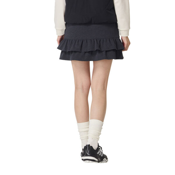 Chan vay nu Wool Blend Gather Flare Skort TaylorMade TO107 Mau Den 3