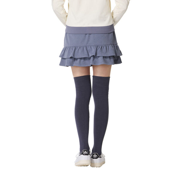 Chan vay nu Wool Blend Gather Flare Skort TaylorMade TO107 Mau Xam 3