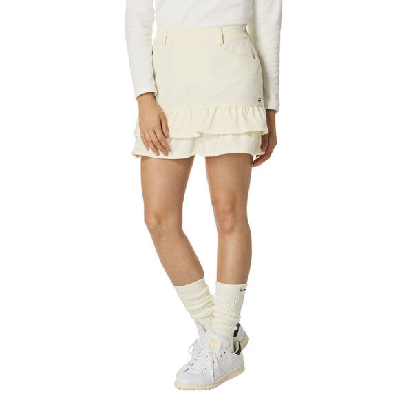 Chan vay nu Wool Blend Gather Flare Skort TaylorMade TO107 Mau trang nga 1