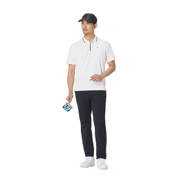 Quan golf Stretch Textured Straight Pants TaylorMade TO012 Mau Den 2