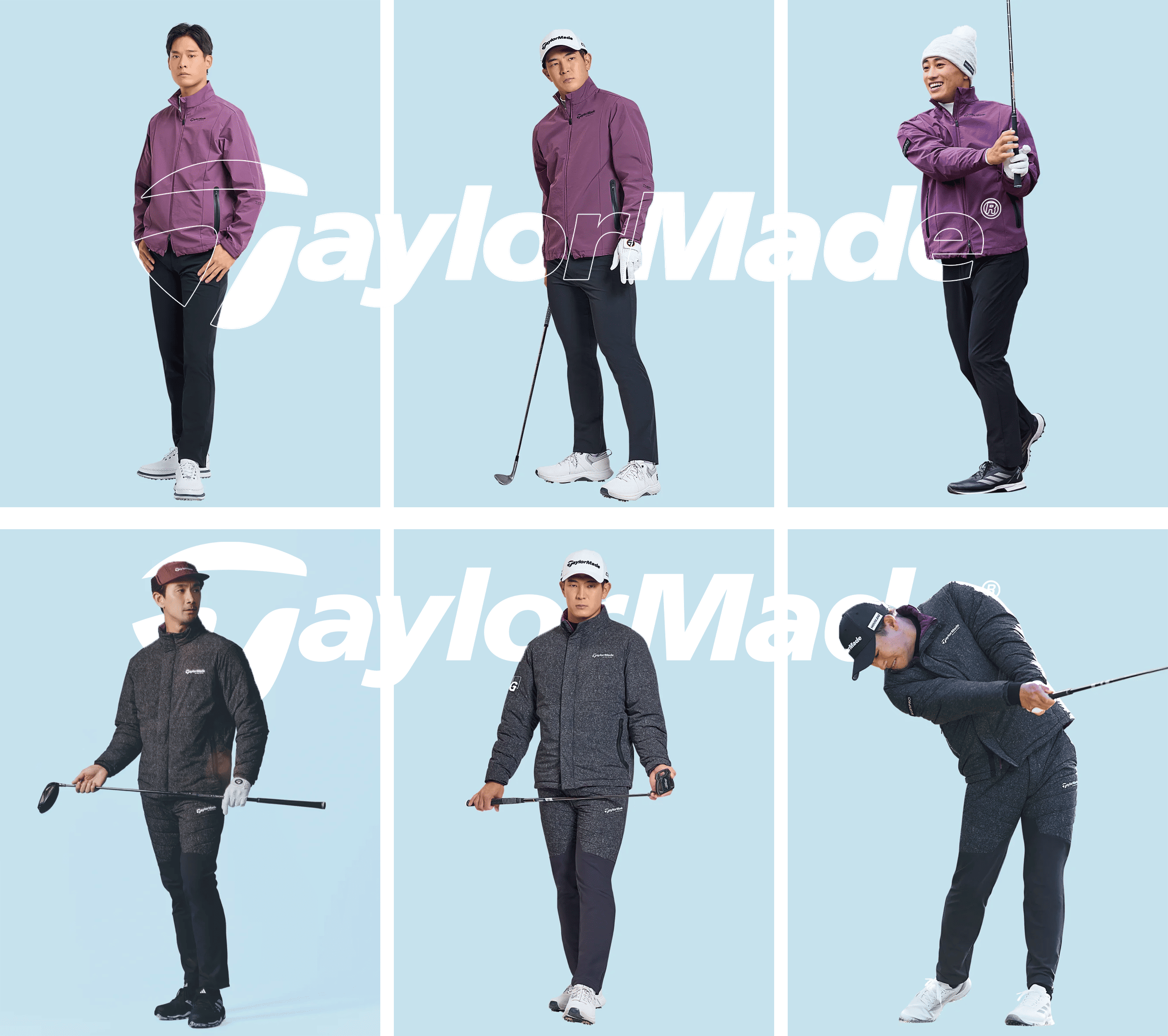 thoi trang golf nam thu dong taylormade 2026